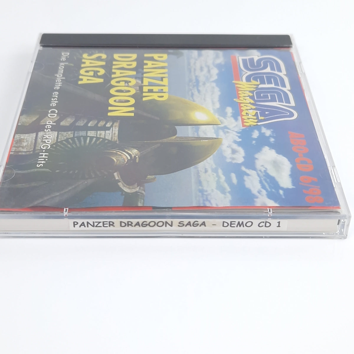 Sega Saturn Spiel – Panzer Dragoon Saga Demo Disc 1 PAL
