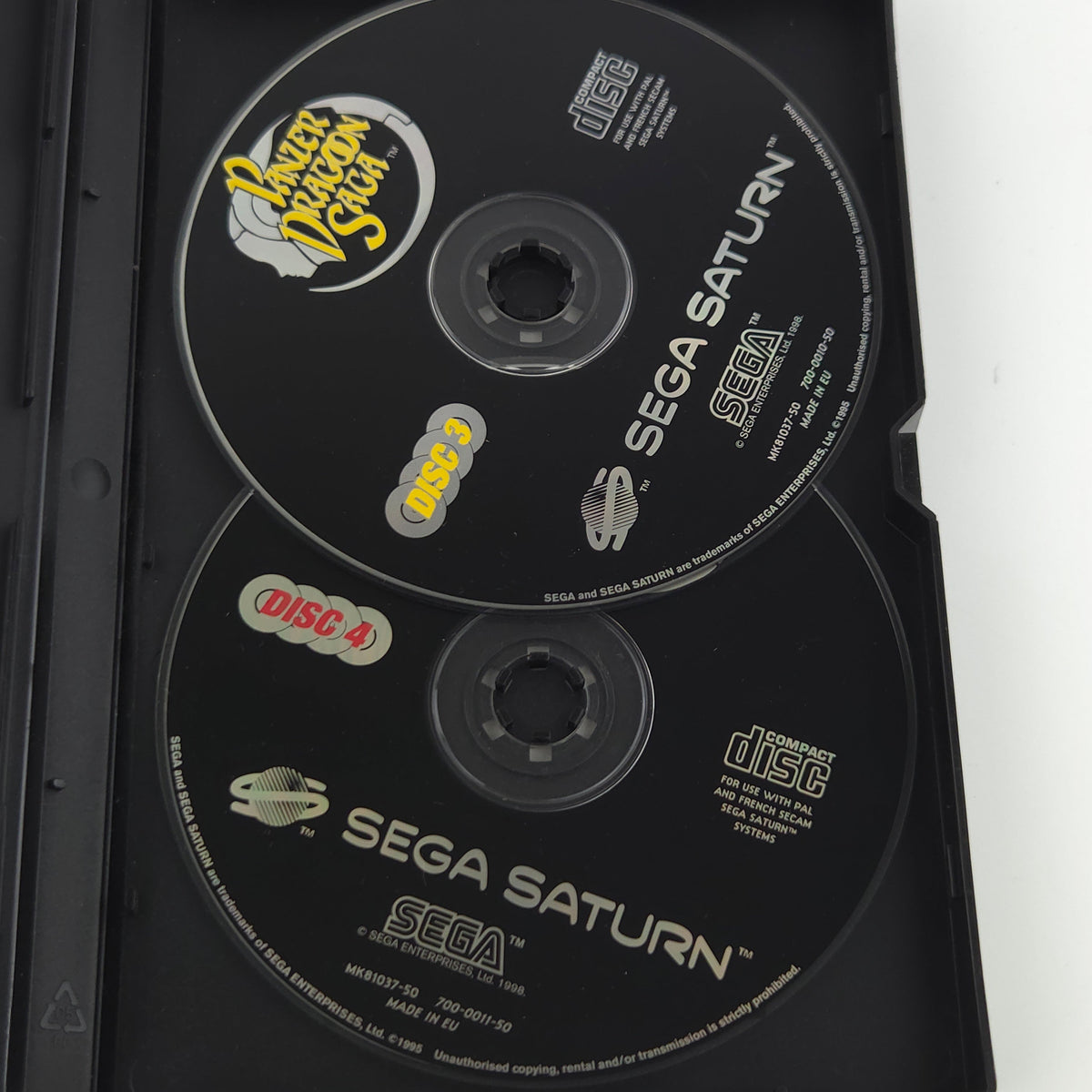 Sega Saturn Spiel – Panzer Dragoon Saga PAL OVP CD-ROM
