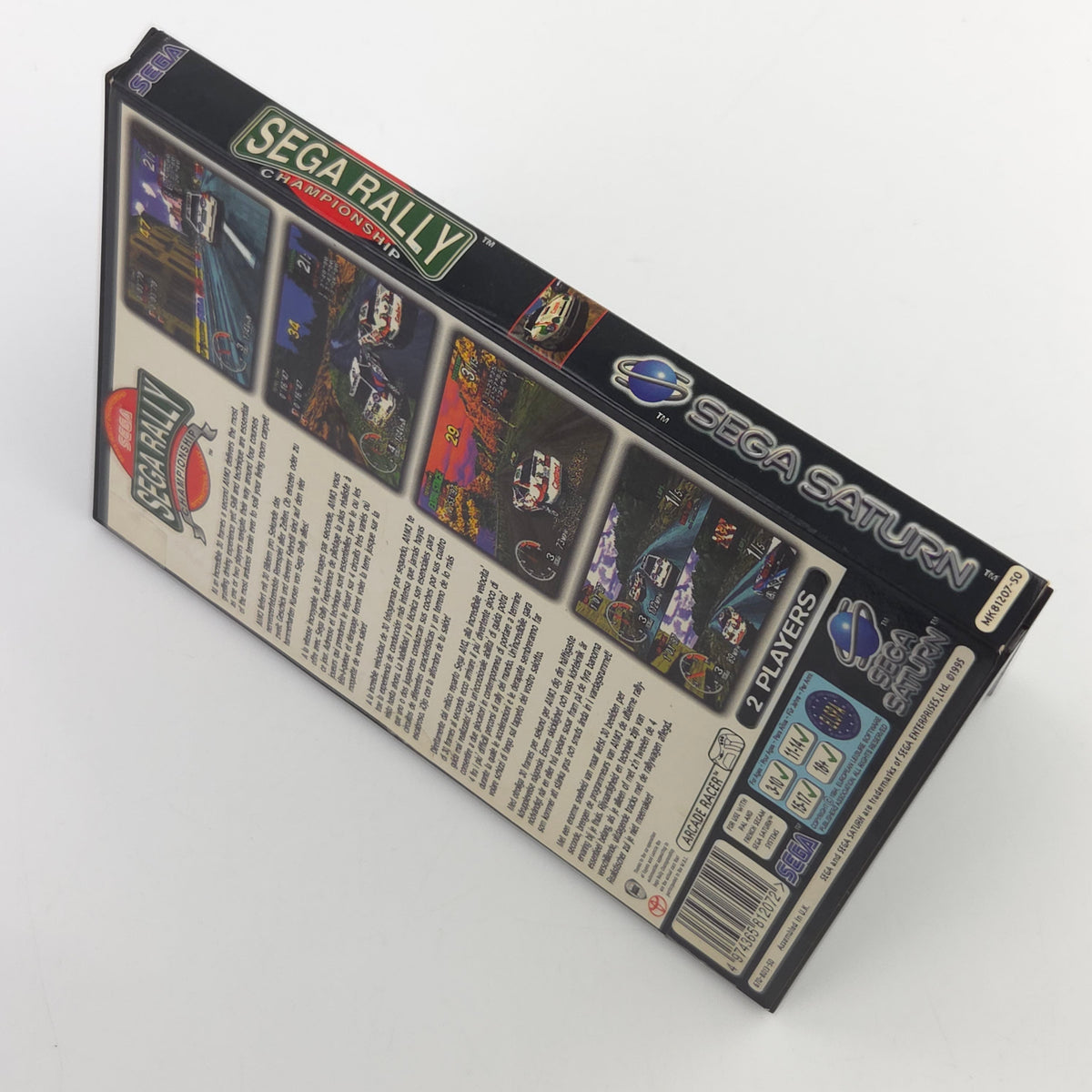 Sega Saturn Spiel Sega Rally Championship OVP PAL EUR