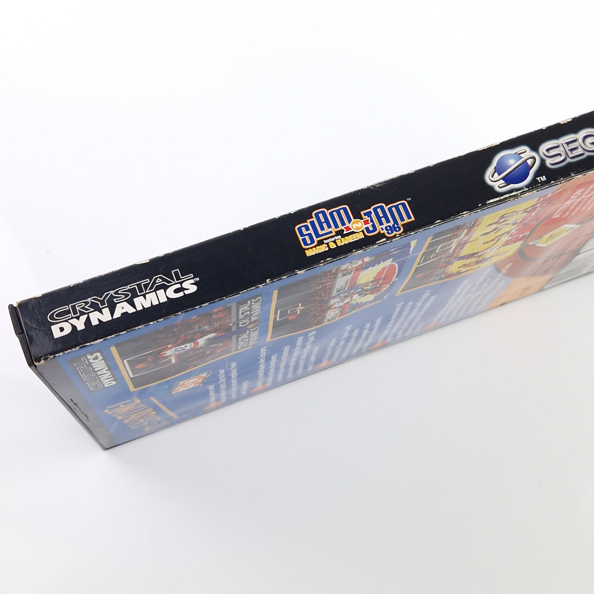 Sega Saturn Spiel – Slam N Jam 96 Basketball Game PAL OVP