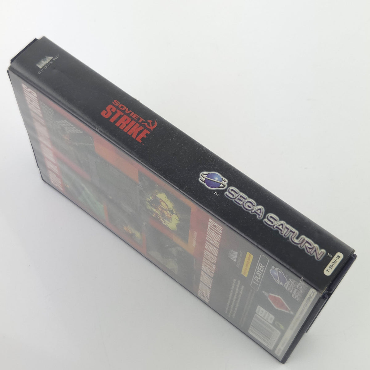 Sega Saturn Spiel Soviet Strike OVP PAL Electronic Arts
