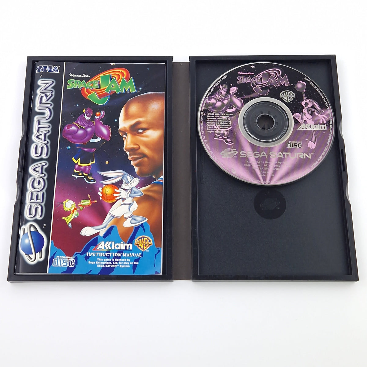 Sega Saturn Spiel – Space Jam OVP PAL Basketball