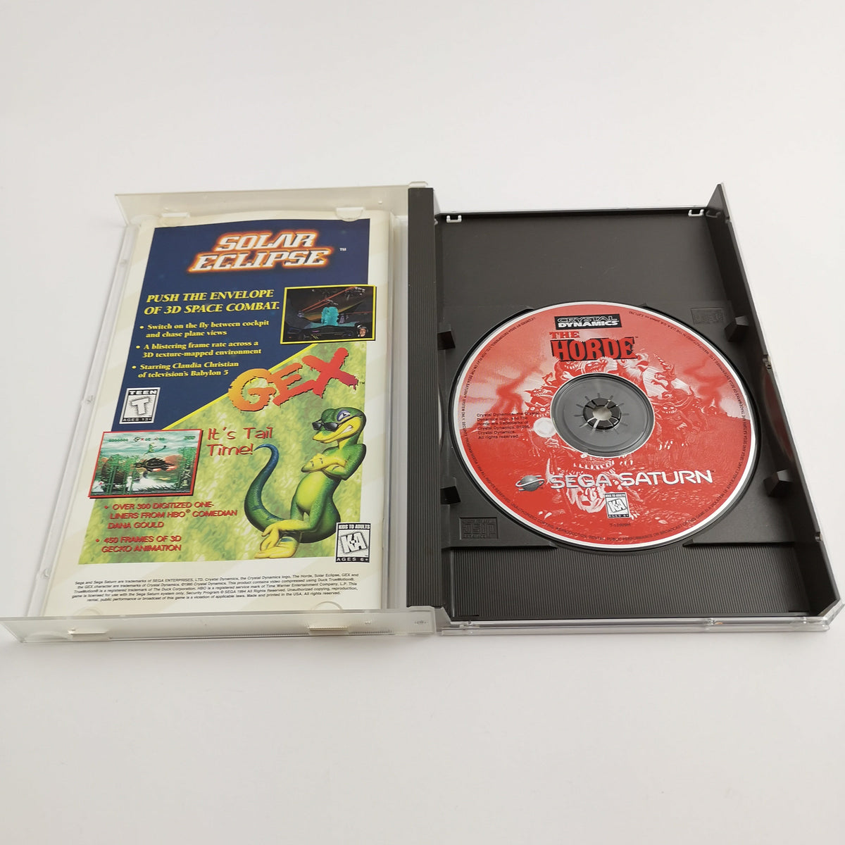 Sega Saturn Spiel – The Horde NTSC USA OVP