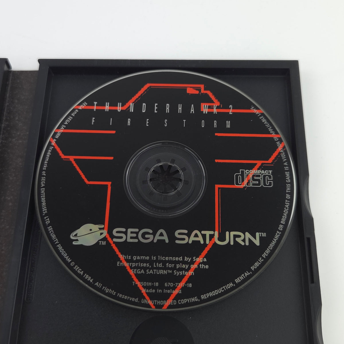 Sega Saturn Spiel – Thunderhawk 2 Firestorm OVP PAL