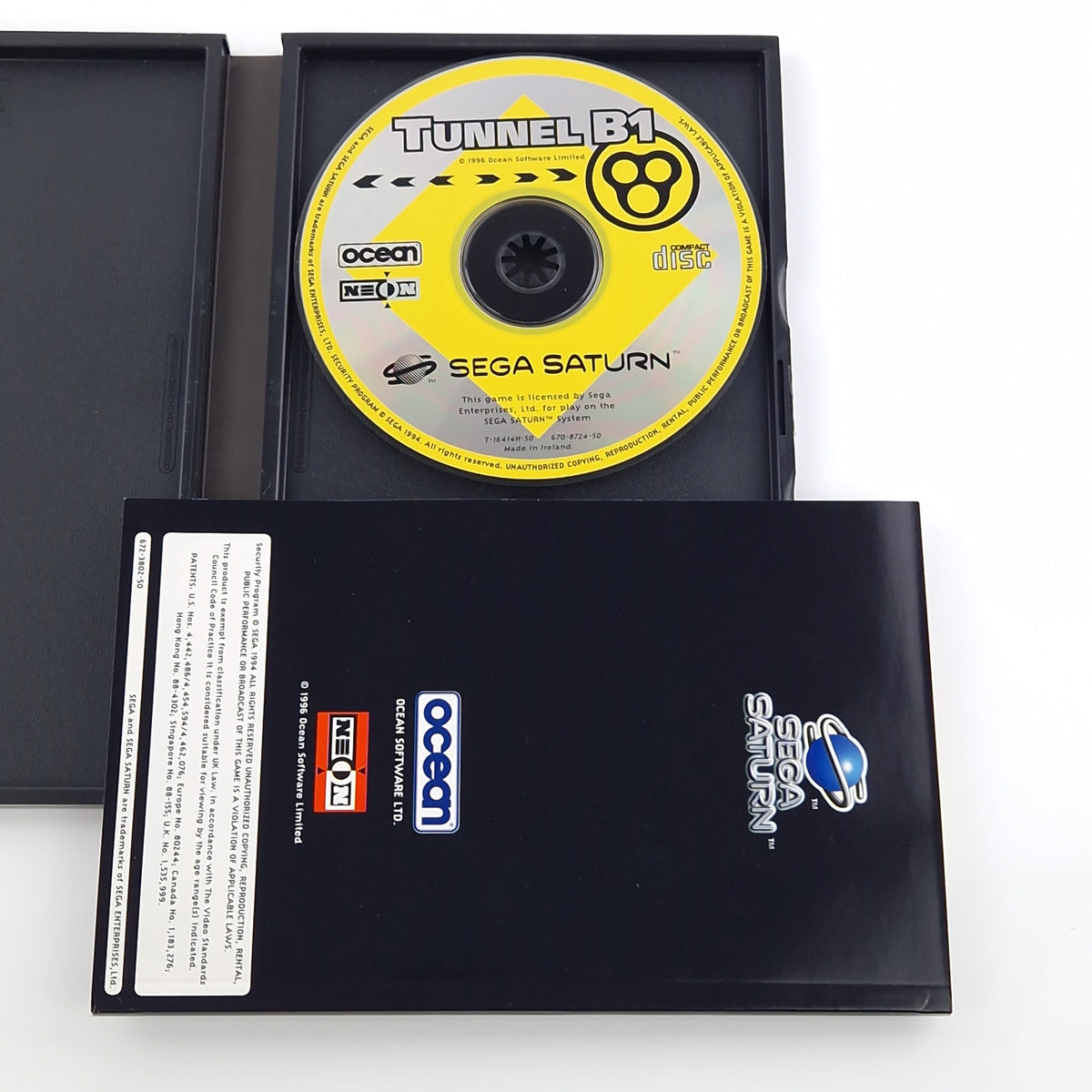 Sega Saturn Spiel – Tunnel B1 OVP PAL Ocean