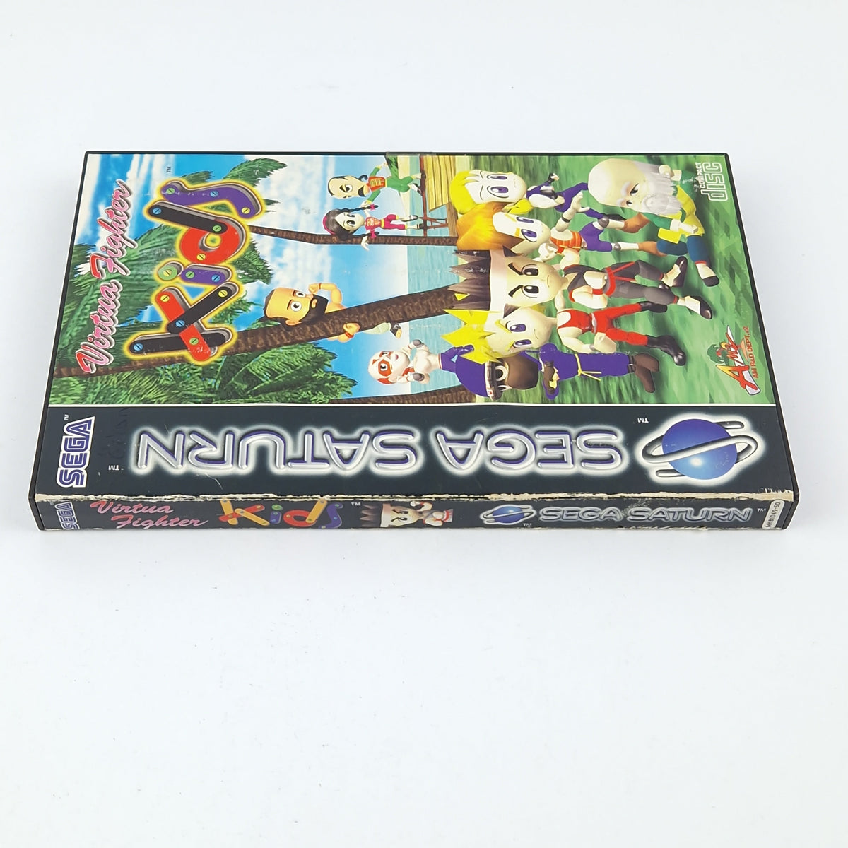 Sega Saturn Spiel – Virtua Fighter Kids OVP PAL