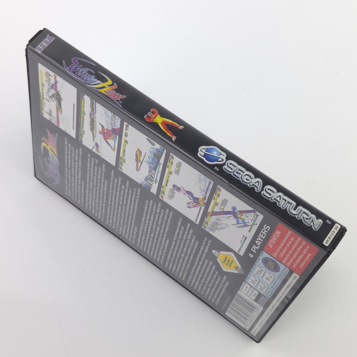 Sega Saturn Spiel Winter Heat Sega Sports OVP PAL EUR