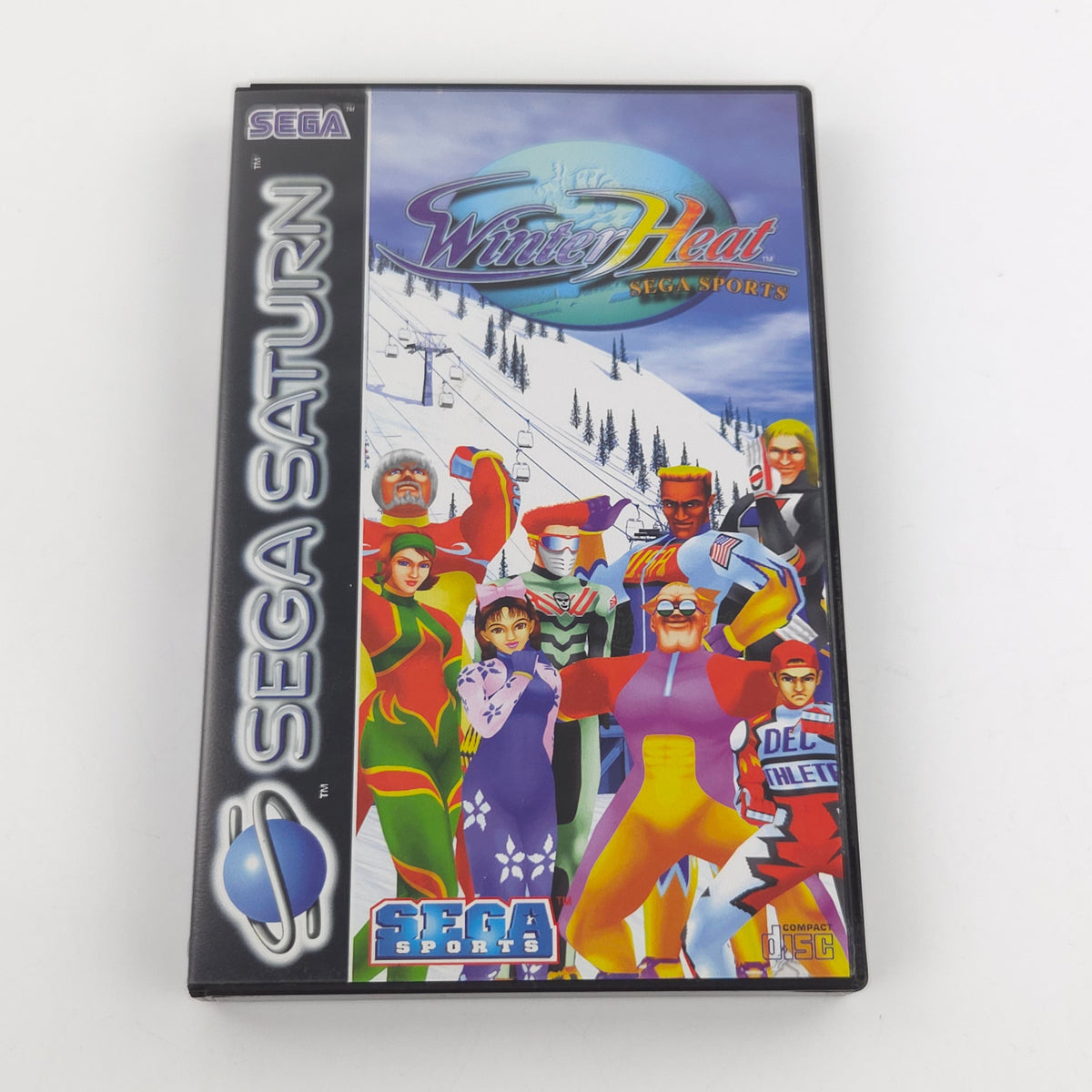 Sega Saturn Spiel Winter Heat Sega Sports OVP PAL EUR