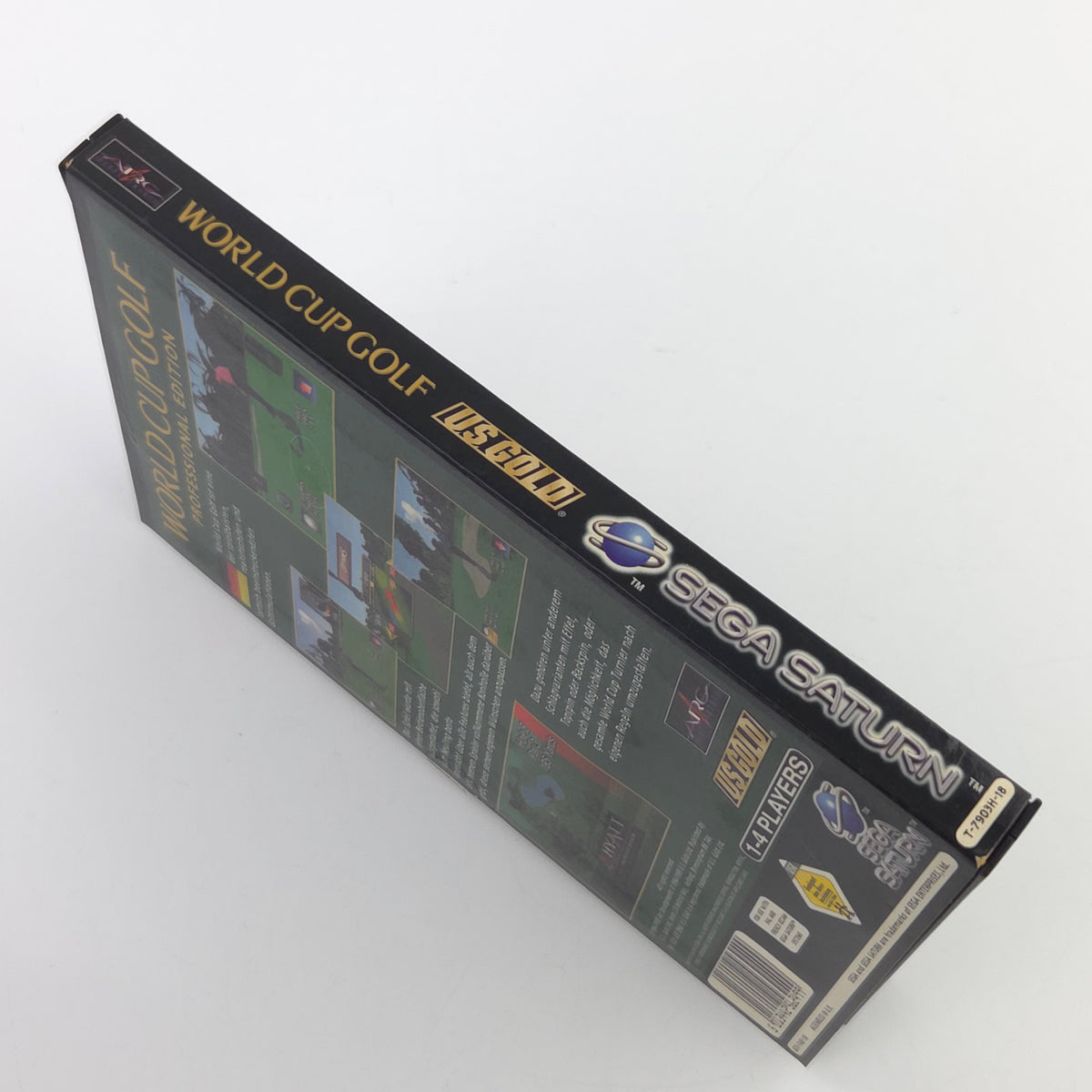 Sega Saturn Spiel World Cup Golf Professional OVP PAL