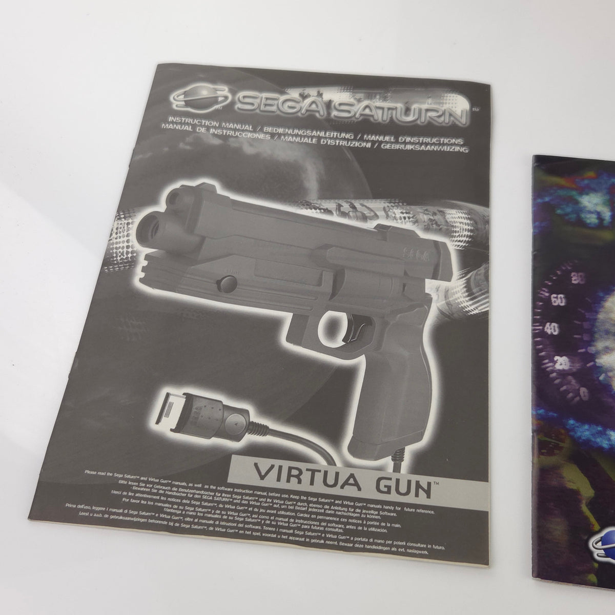 Sega Saturn Controller Virtua Gun Bundle OVP