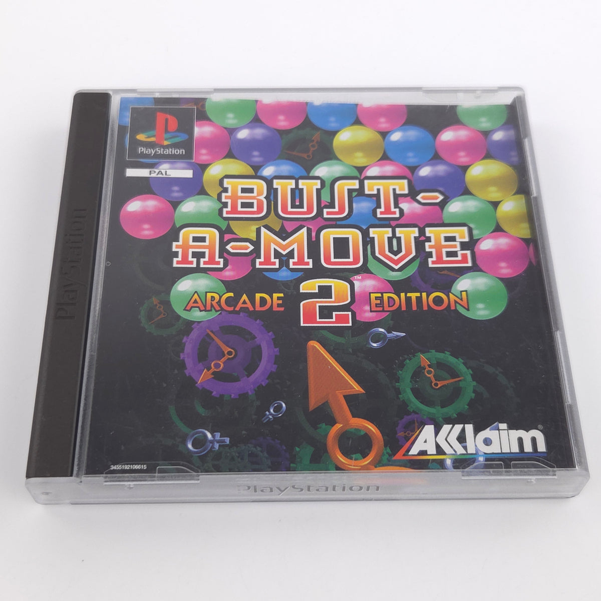 Playstation Spiel Bust-A-Move 2 Arcade Edition PS1 OVP PAL