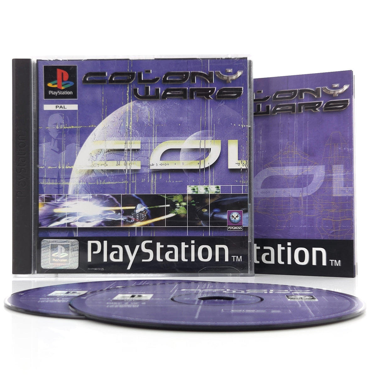 Playstation 1 Spiel Colony Wars PS1 OVP Psygnosis PAL DE