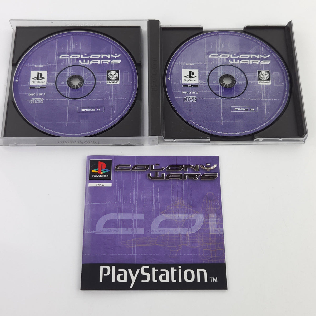 Playstation 1 Spiel Colony Wars PS1 OVP Psygnosis PAL DE