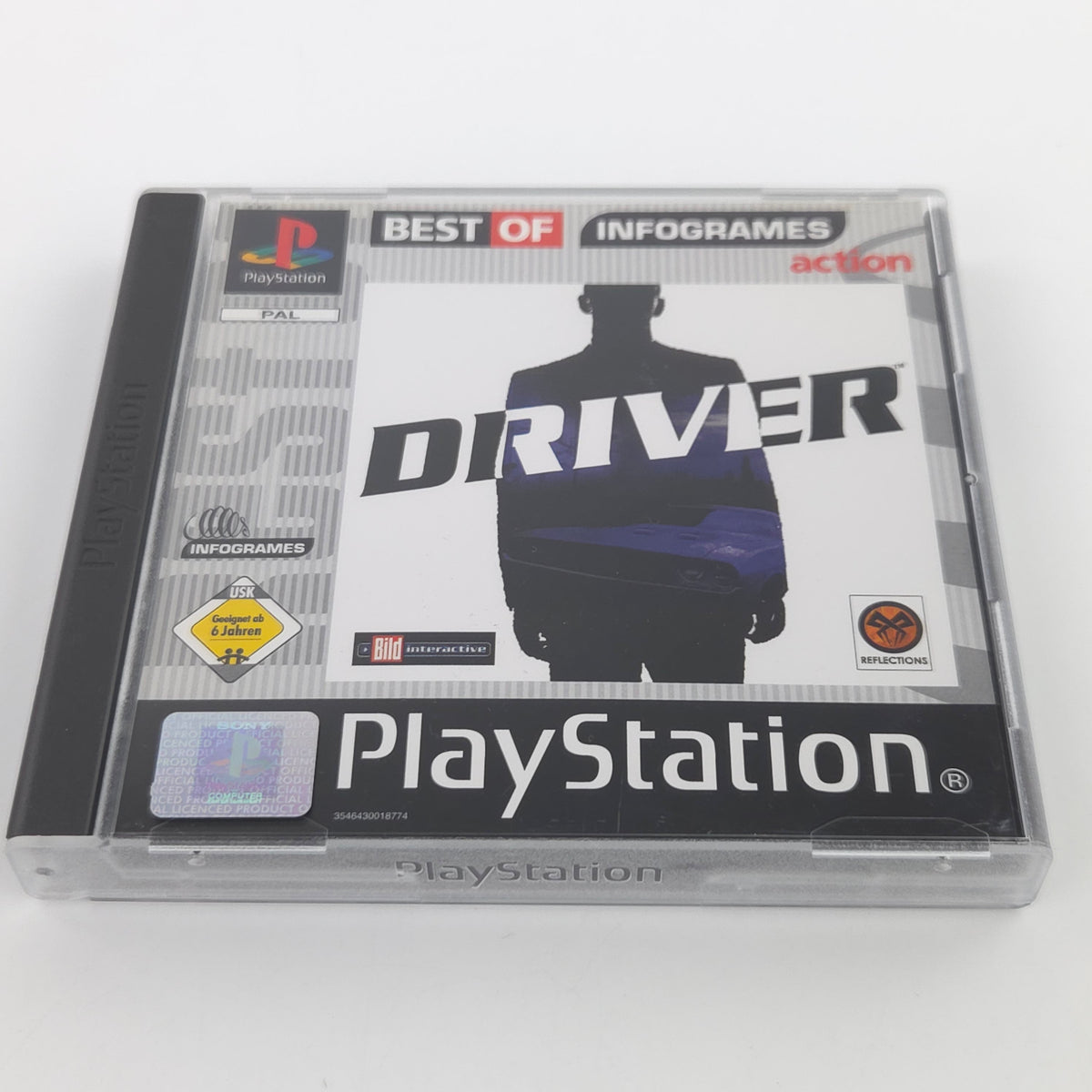 Sony Playstation 1 Spiel Driver PS1 OVP Infogrames PAL DE