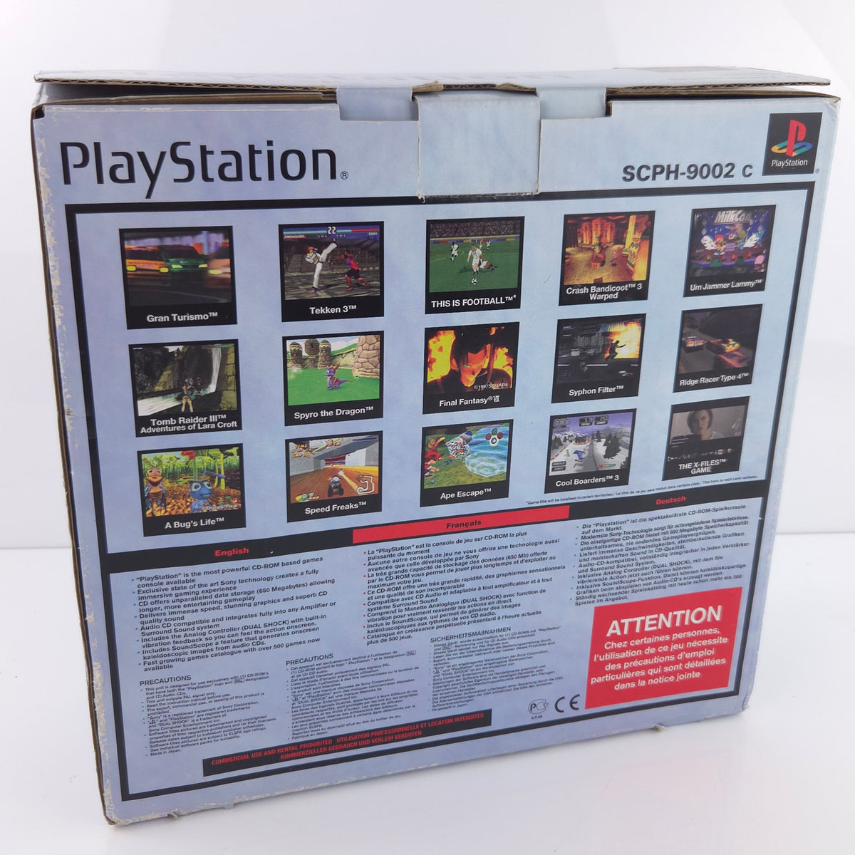 Sony PlayStation 1 Konsole Neu OVP Unbenutzt