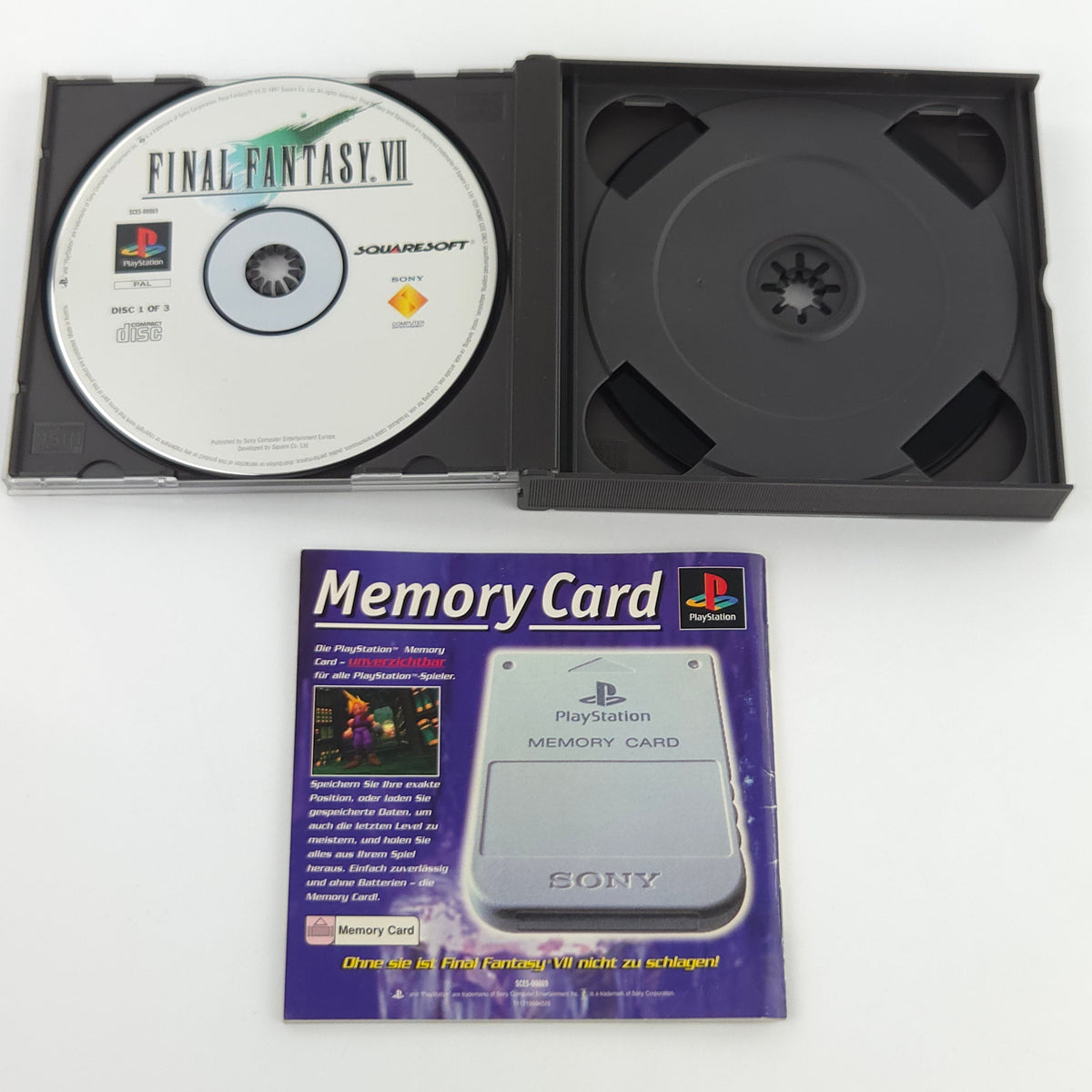 PlayStation 1 Spiel Final Fantasy VII OVP