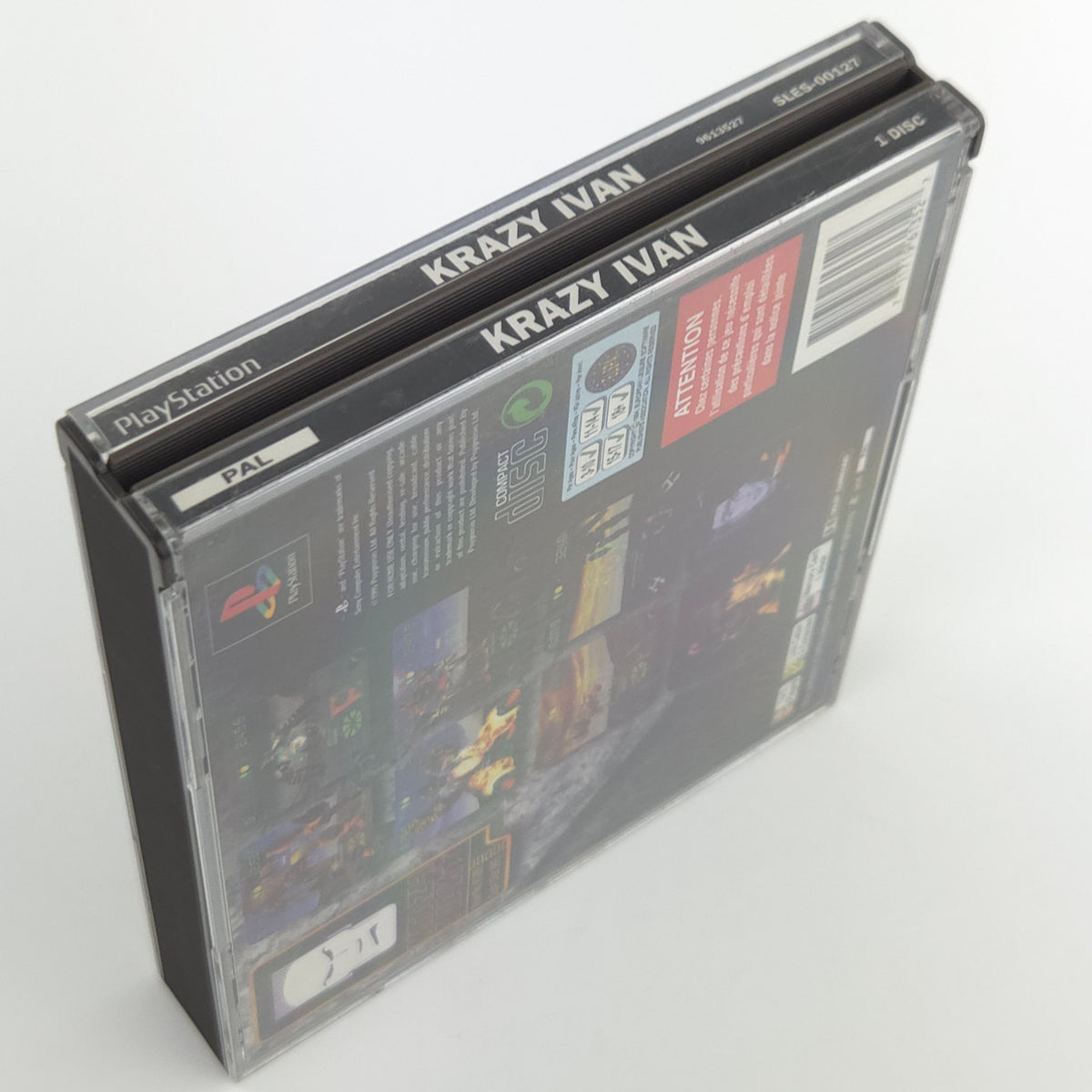 Playstation 1 Spiel Krazy Ivan PS1 OVP PAL Psygnosis