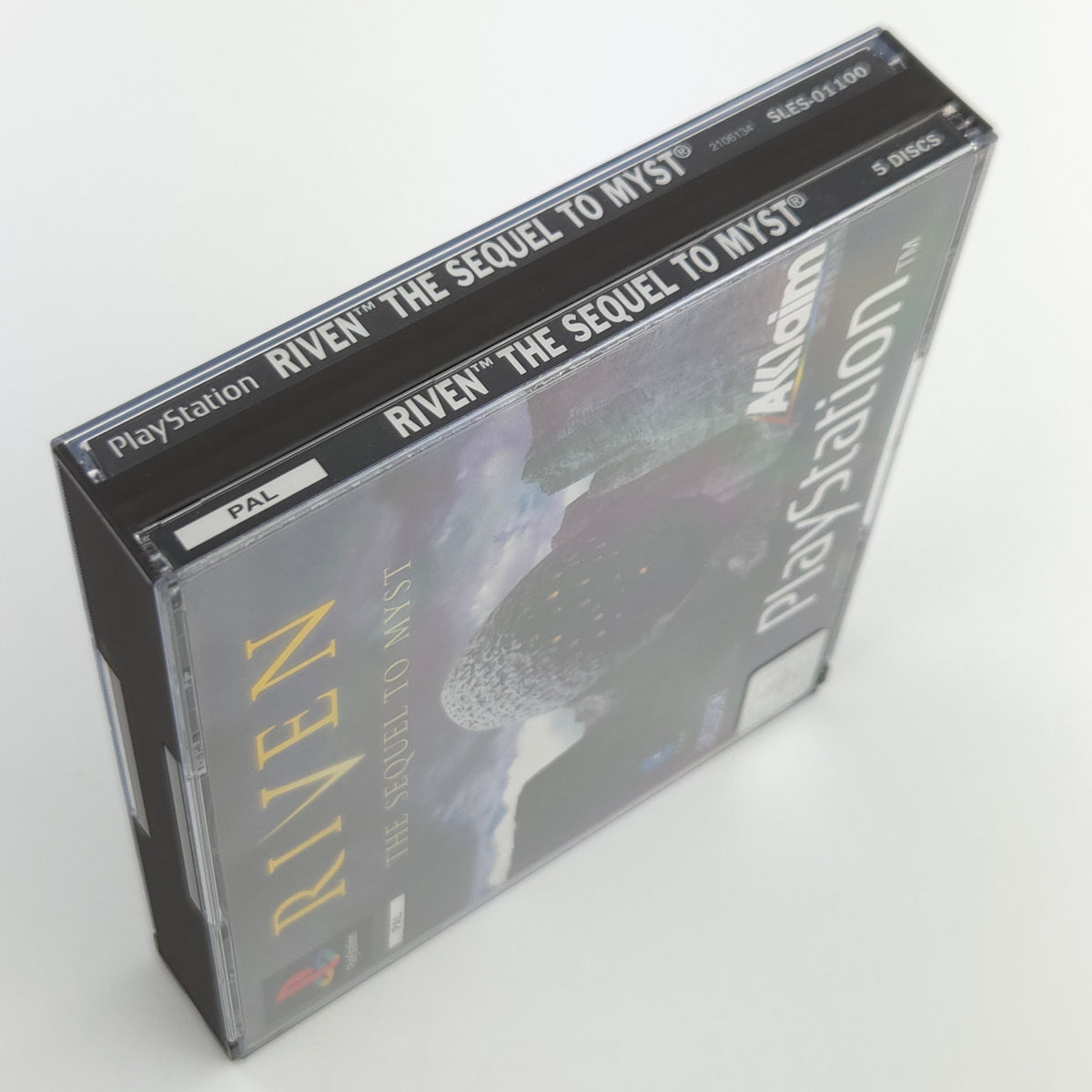 PS1 Spiel Riven the Sequel to Myst PAL DE OVP PSX
