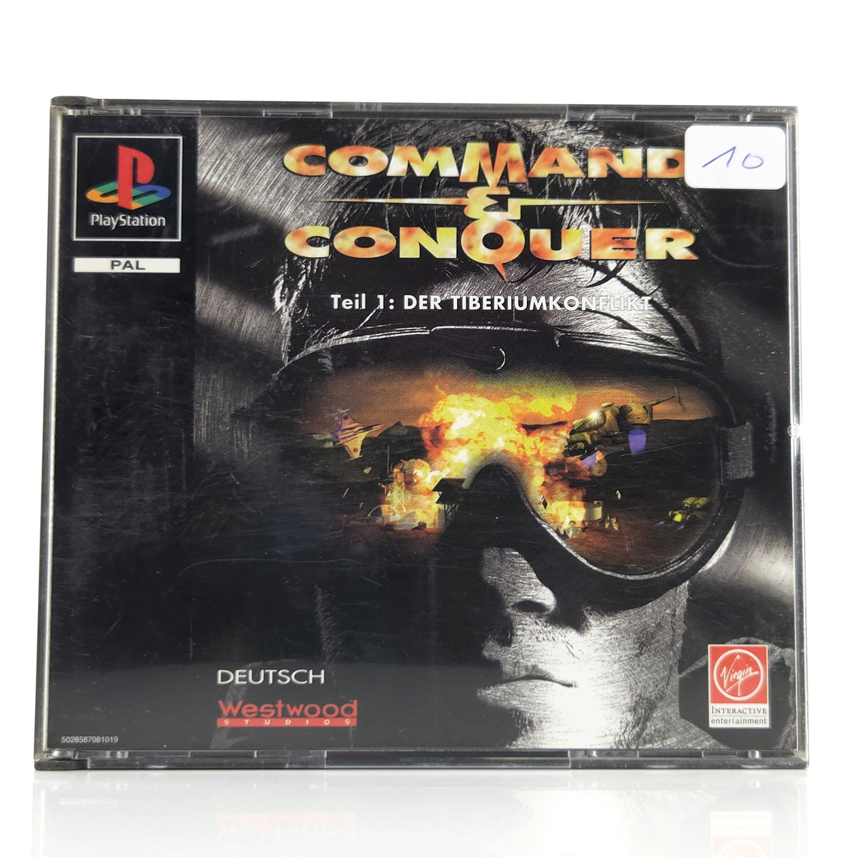 Playstation 1 Spiel Command & Conquer Teil 1 PS1 OVP PAL