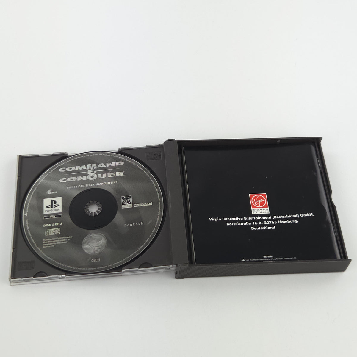 Playstation 1 Spiel Command & Conquer Teil 1 PS1 OVP PAL