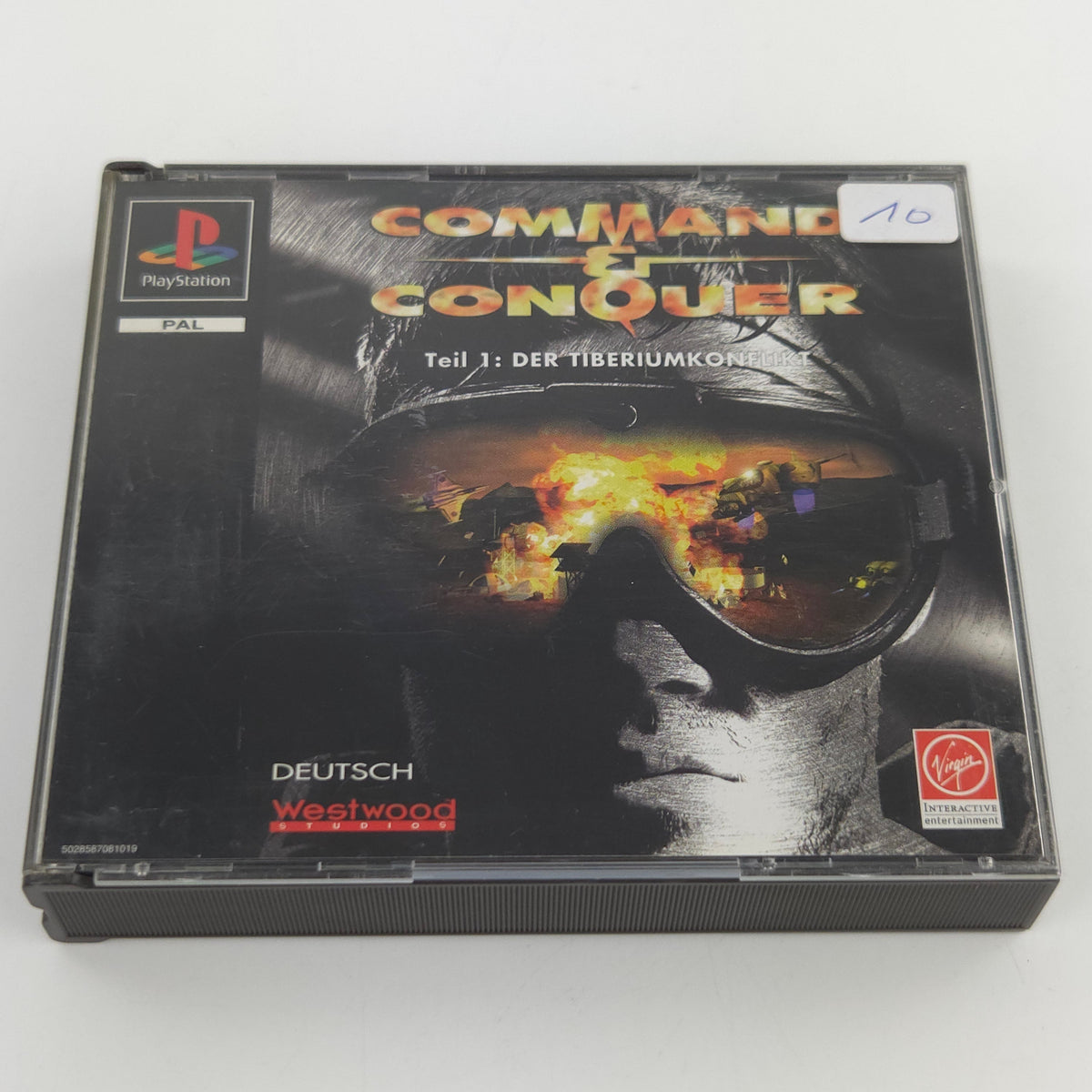 Playstation 1 Spiel Command & Conquer Teil 1 PS1 OVP PAL