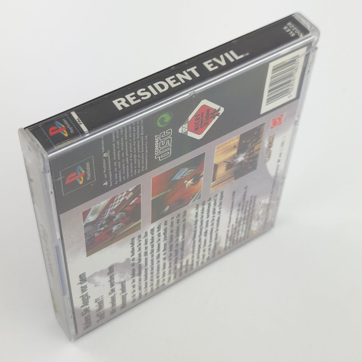 Playstation 1 Spiel Resident Evil PS1 OVP PAL DE USK18