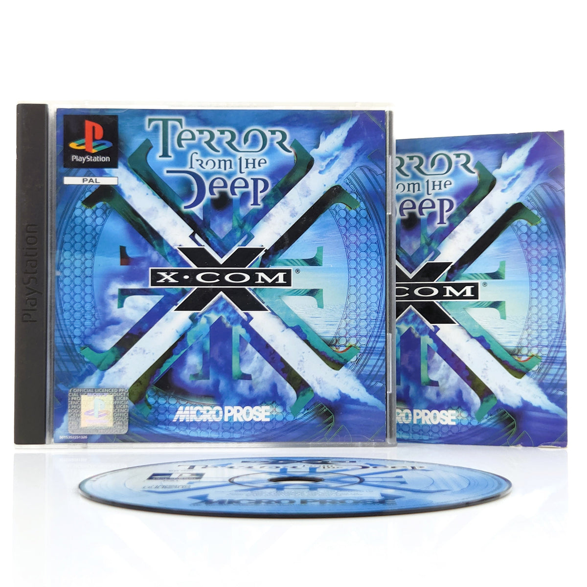 Playstation 1 Spiel X-COM Terror from the Deep PS1 OVP