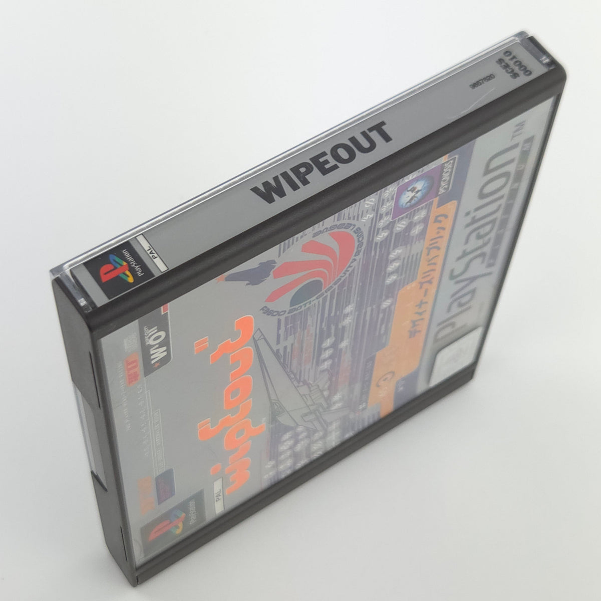 Sony PlayStation 1 Spiel Wipeout PS1 Platinum OVP PAL