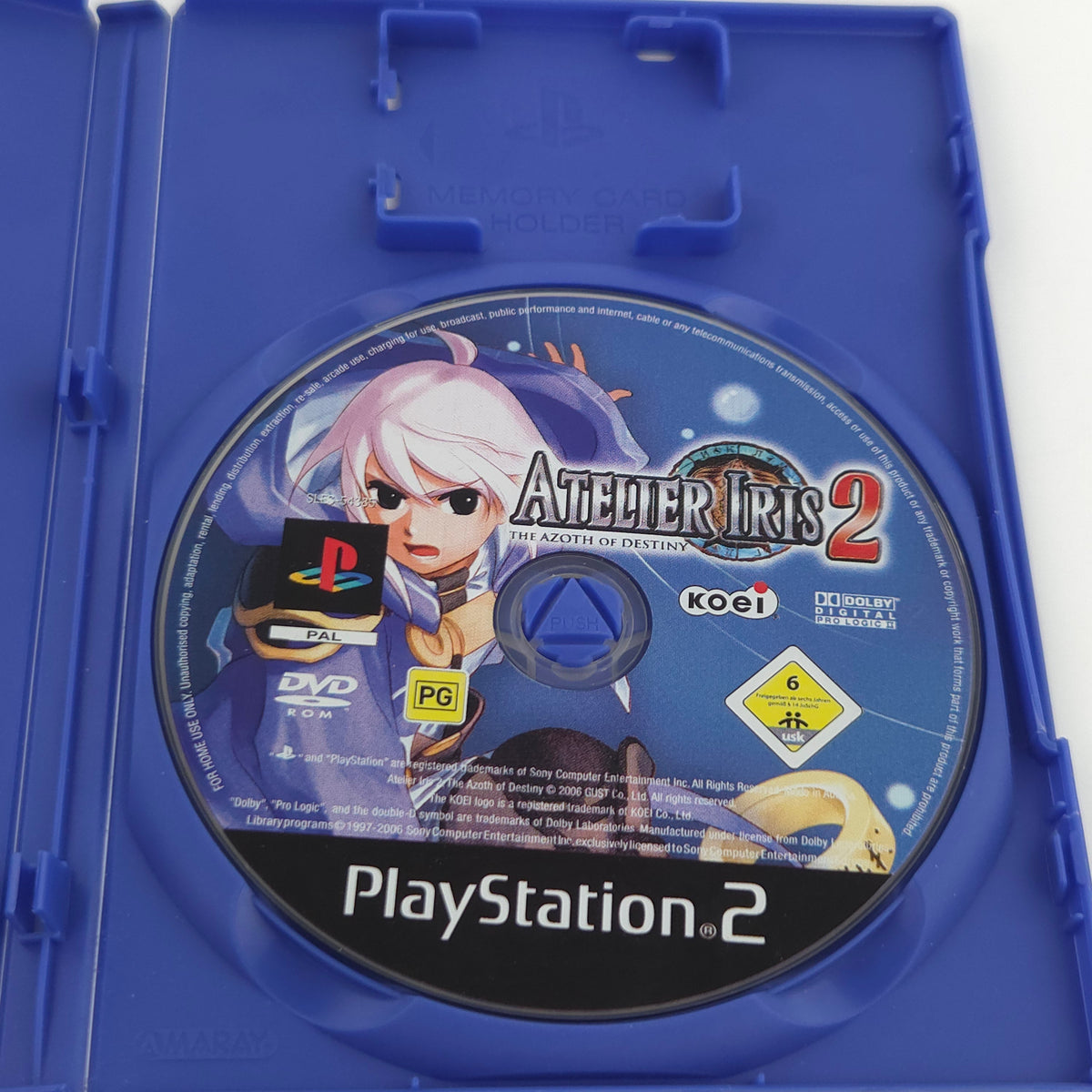 Playstation 2 Spiel Atelier Iris 2 OVP PAL