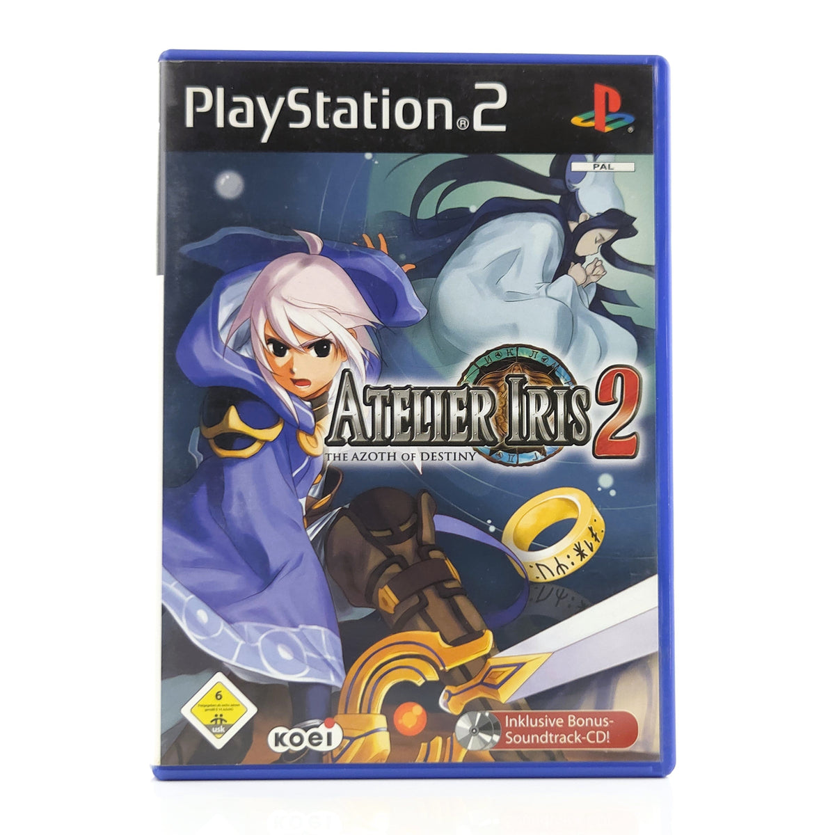 Playstation 2 Spiel Atelier Iris 2 OVP PAL