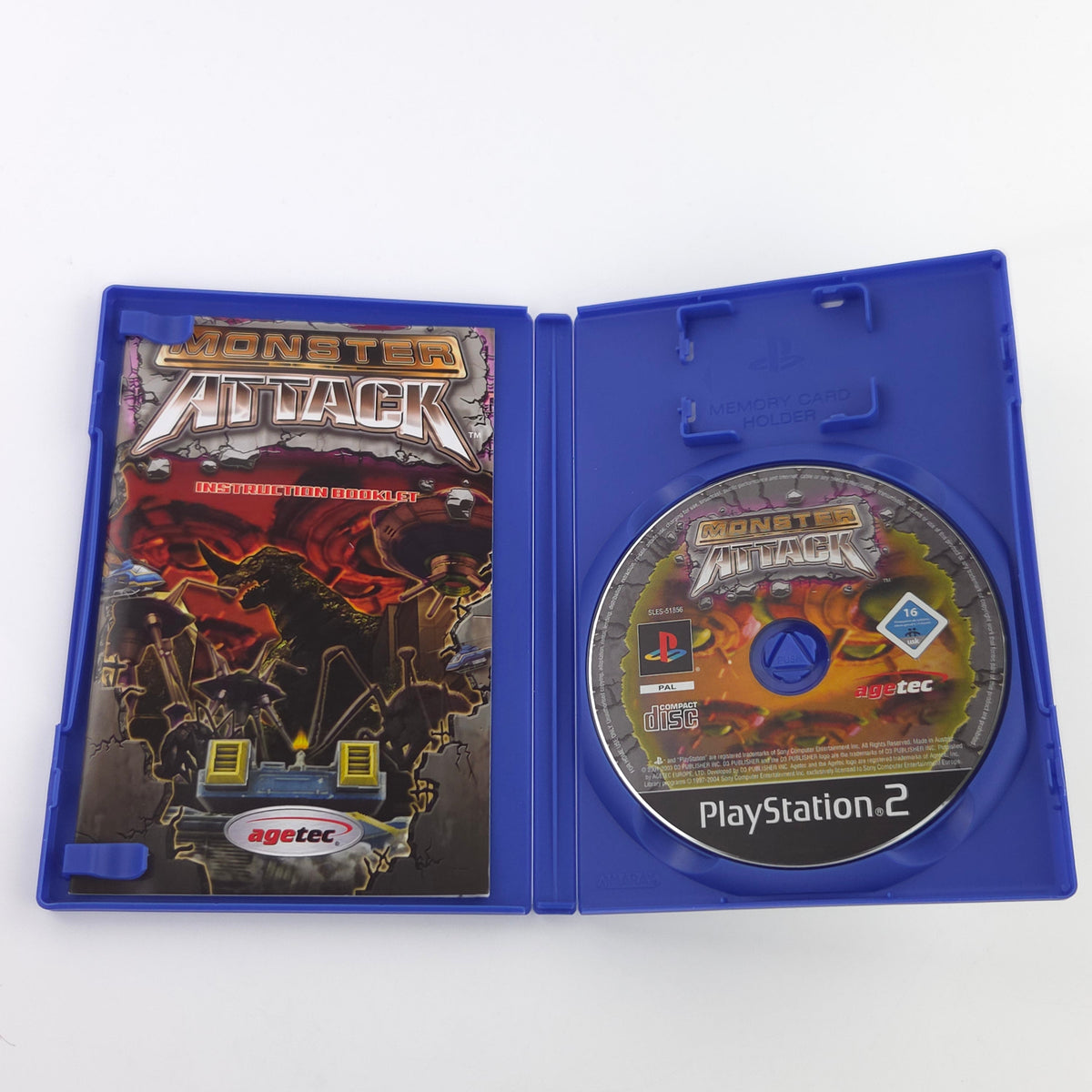Playstation 2 Spiel – Monster Attack (PS2 OVP PAL)
