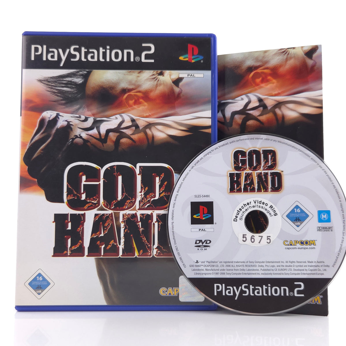 Playstation 2 Spiel God Hand PS2 Capcom PAL DEubos