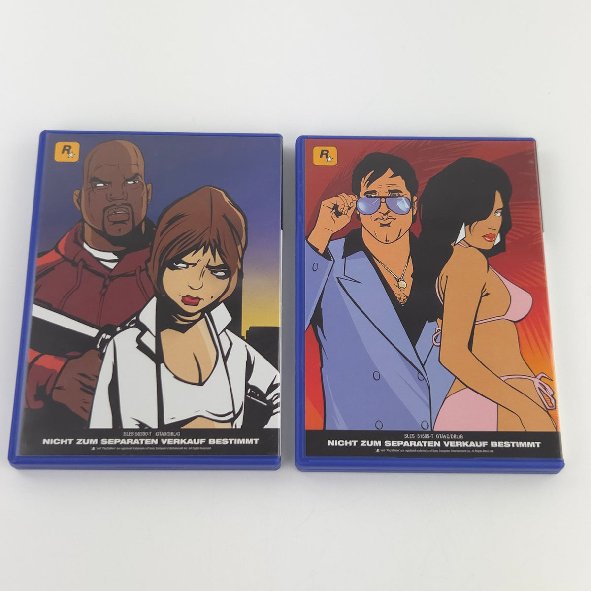 Playstation 2 Spiel GTA Rockstar Doppelpack PS2 OVP