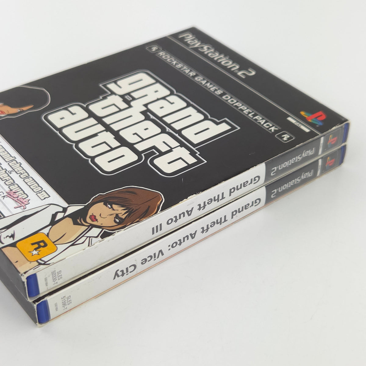 Playstation 2 Spiel GTA Rockstar Doppelpack PS2 OVP