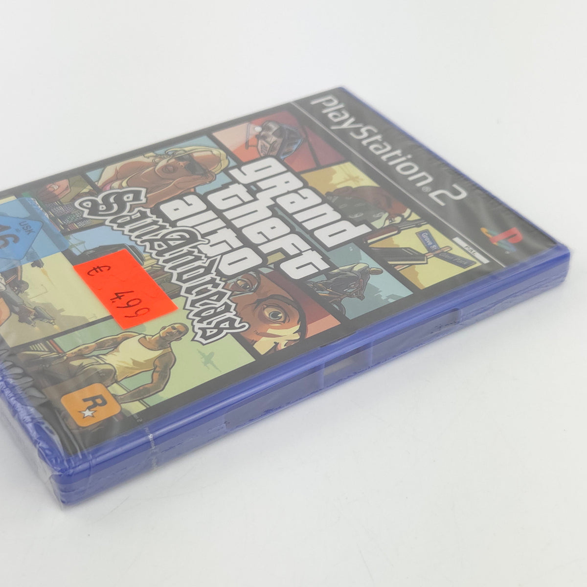 Sony Playstation 2 Spiel: Grand Theft Auto San Andreas - PS2 OVP (PAL DE) GTA