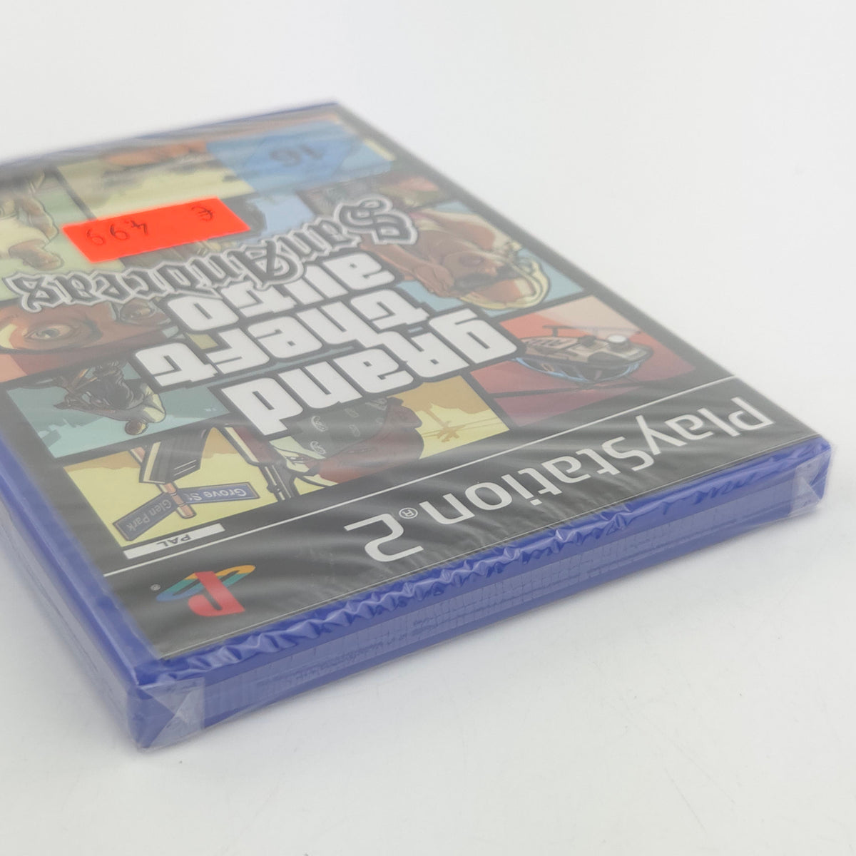 Sony Playstation 2 Spiel: Grand Theft Auto San Andreas - PS2 OVP (PAL DE) GTA