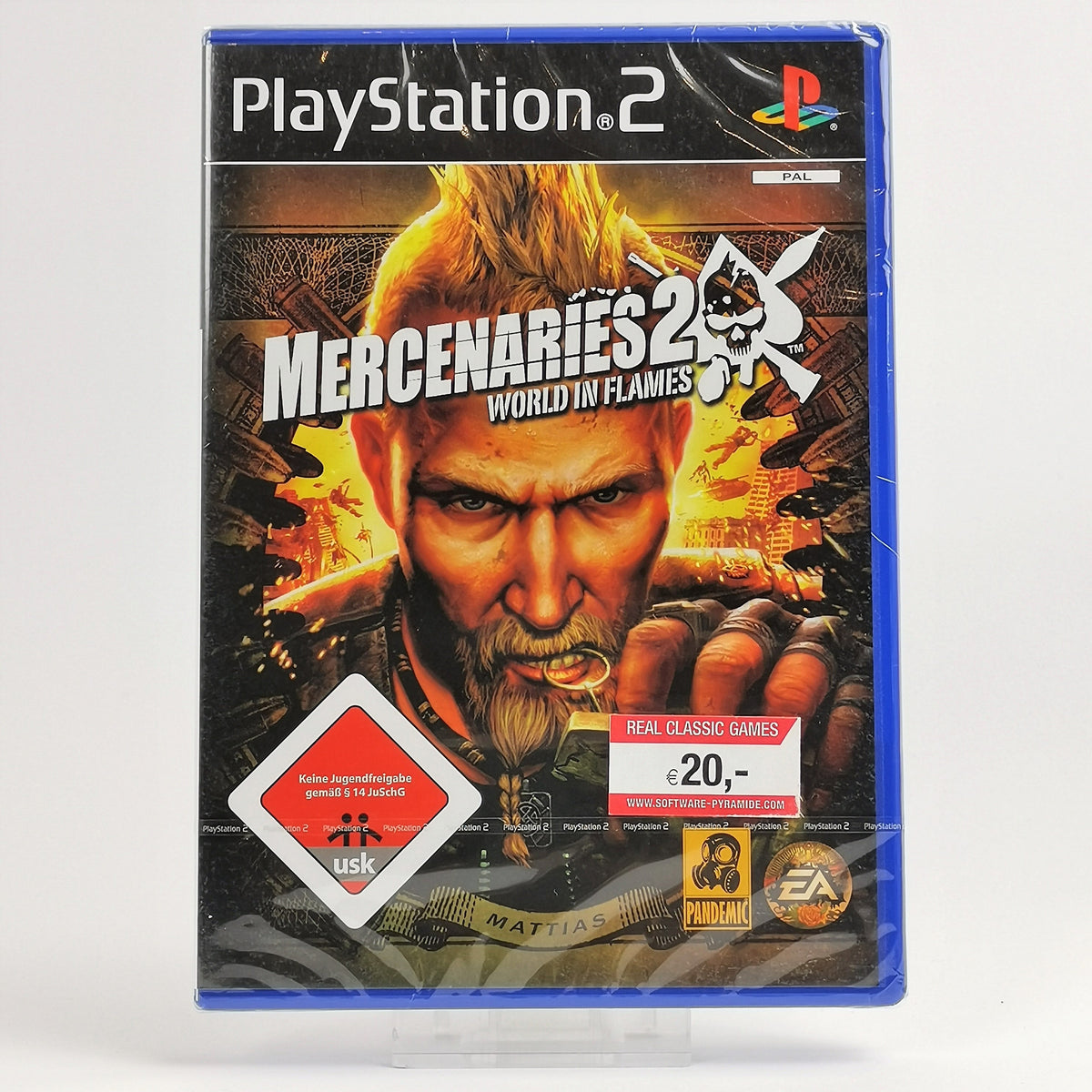 Sony Playstation 2 Spiel – Mercenaries 2 World in Flames NEU