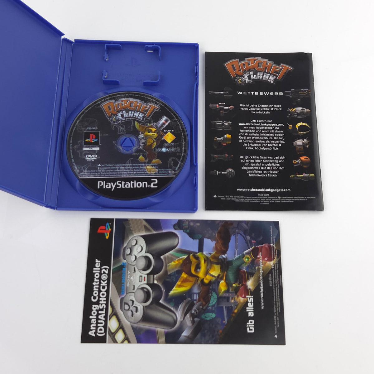 Playstation 2 Spiel – Ratchet & Clank (PS2 OVP PAL)