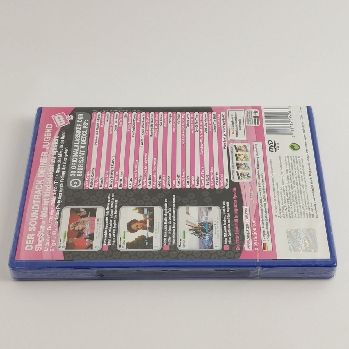Playstation 2 Spiel – Singstar 80s (PS2 OVP Neu PAL)