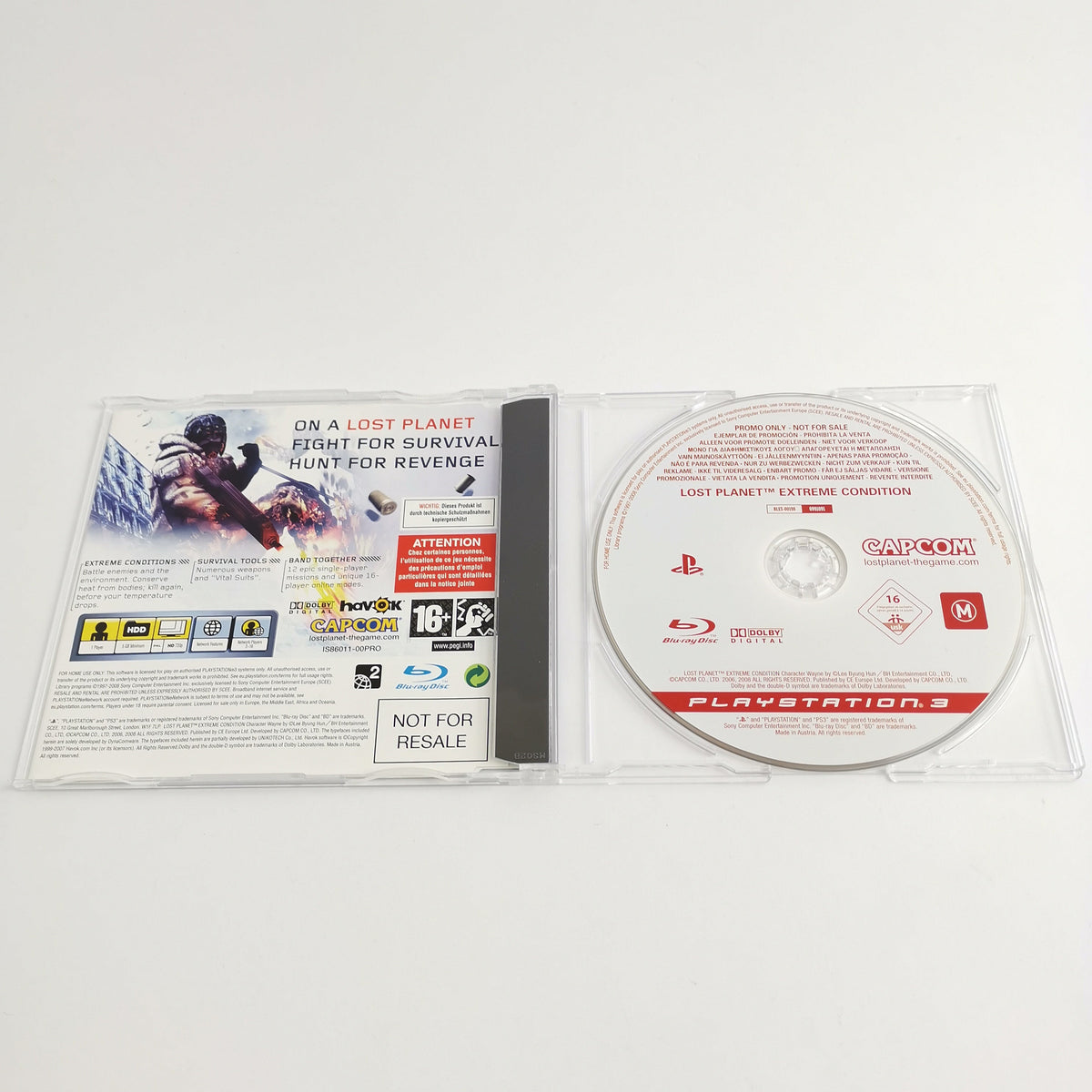 Playstation 3 Spiel – Lost Planet Extreme Condition Promo OVP
