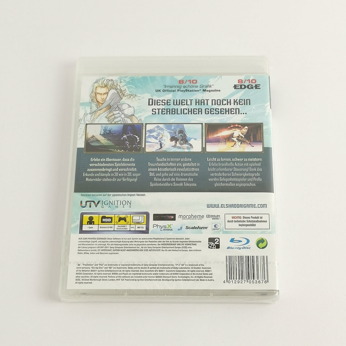 Playstation 3 Spiel – El Shaddai Ascension of the Metatron Neu