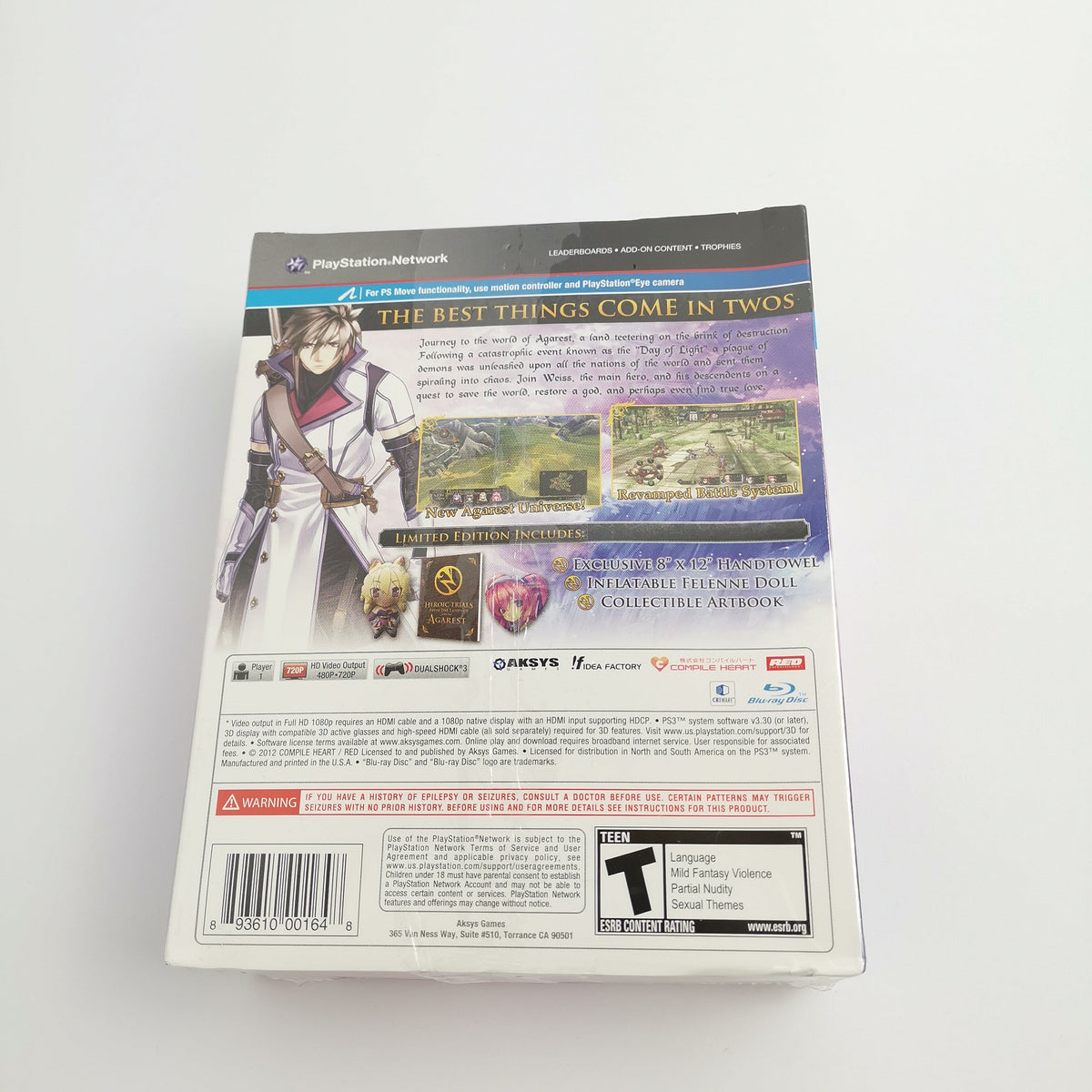 Playstation 3 Spiel – Record of Agarest War 2 Limited Edition