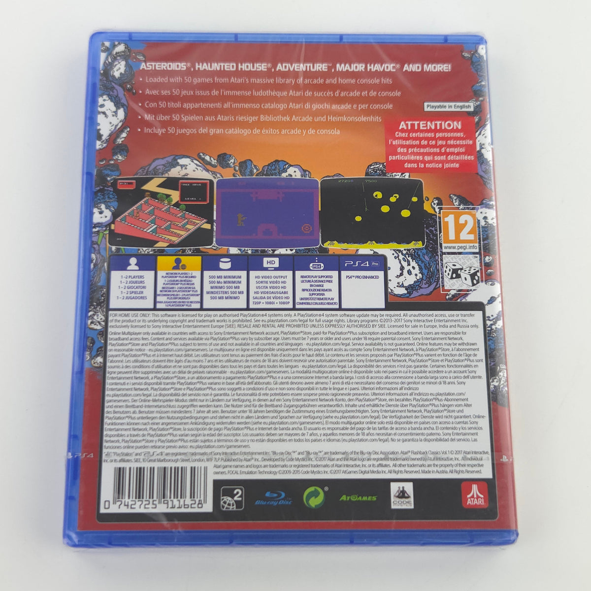 PlayStation 4 Spiel Flashback Classics 2 Neu OVP