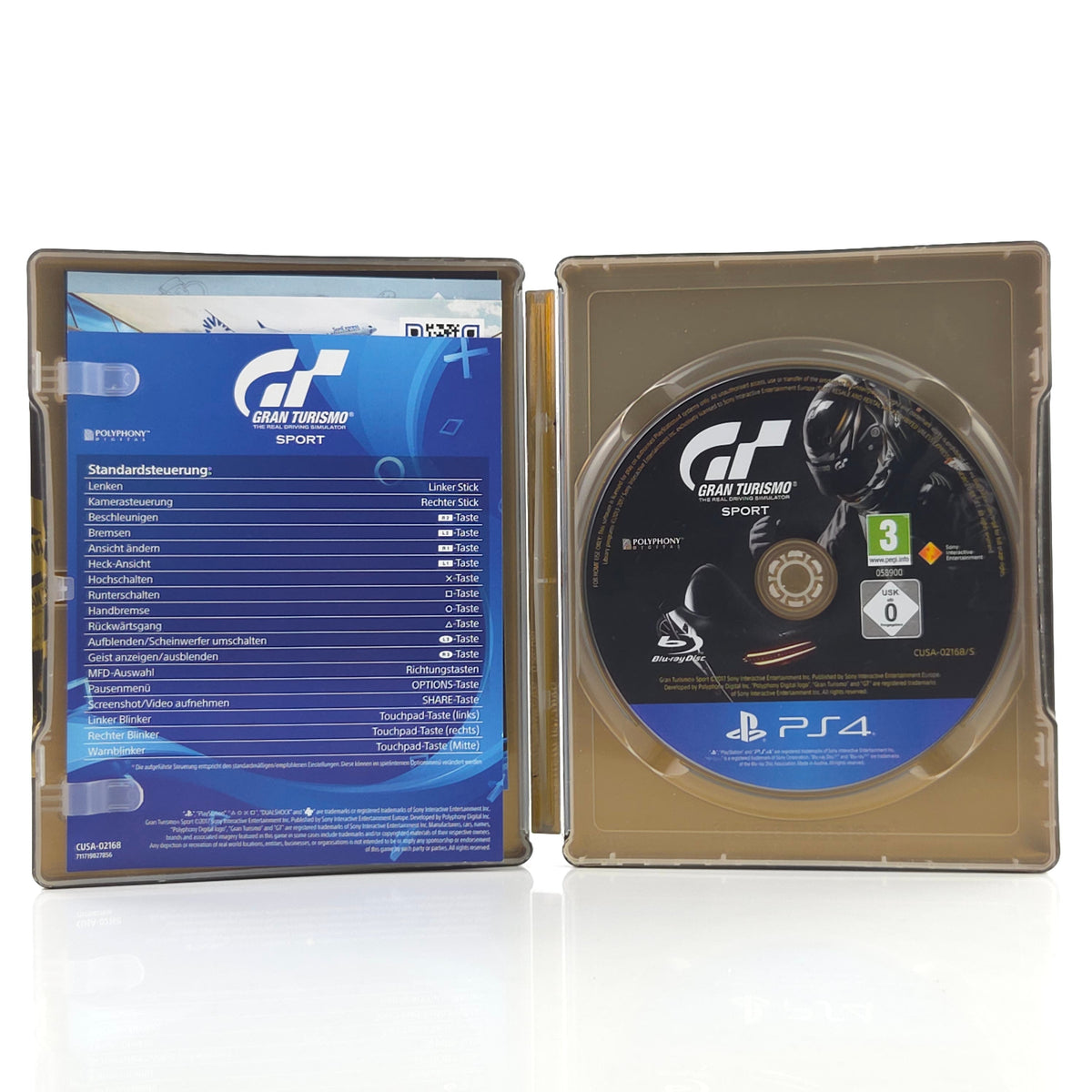 PlayStation 4 Spiel Gran Turismo Steelbook Edition OVP