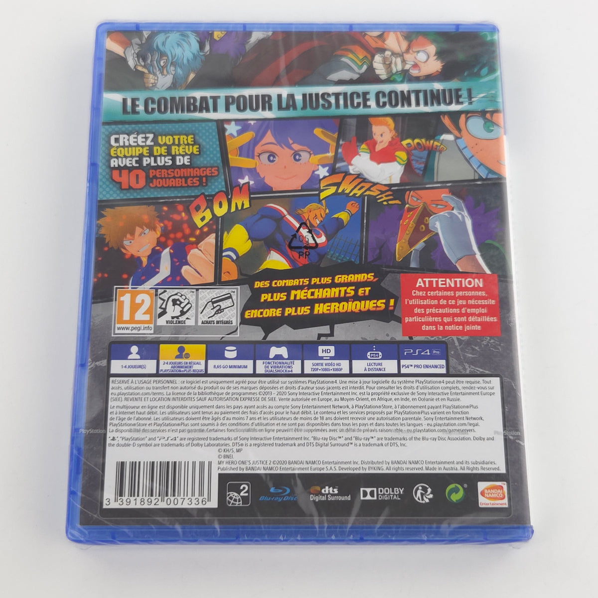 Playstation 4 Spiel My Hero Ones Justice 2 Neu OVP