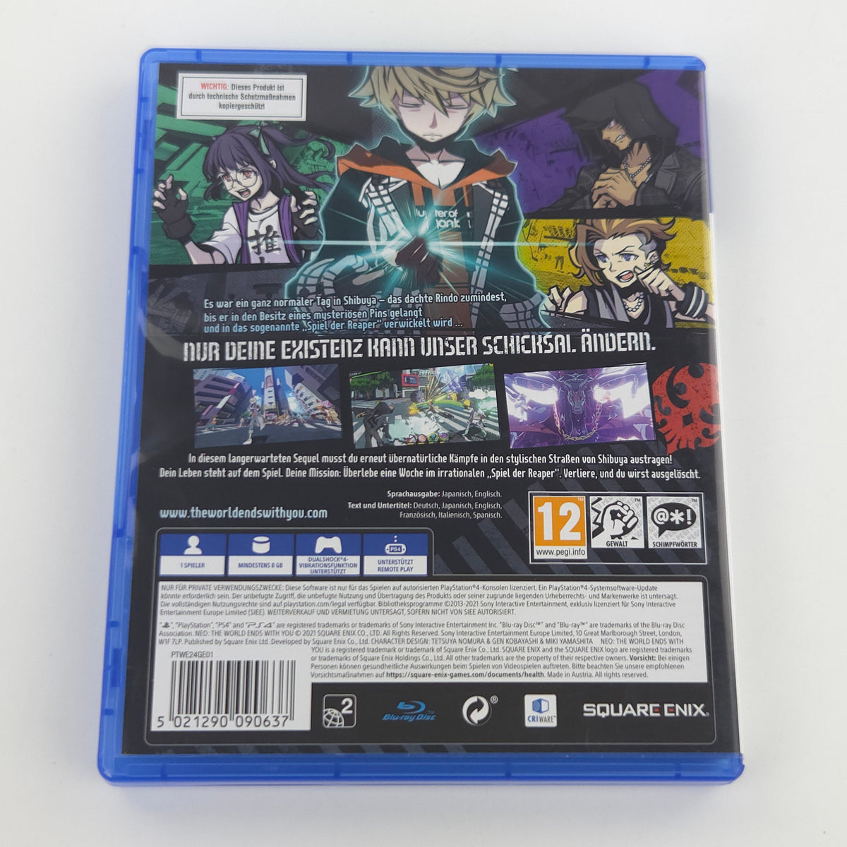 Sony Playstation 4: NEO The World Ends with you - PS4 OVP (PAL DE)