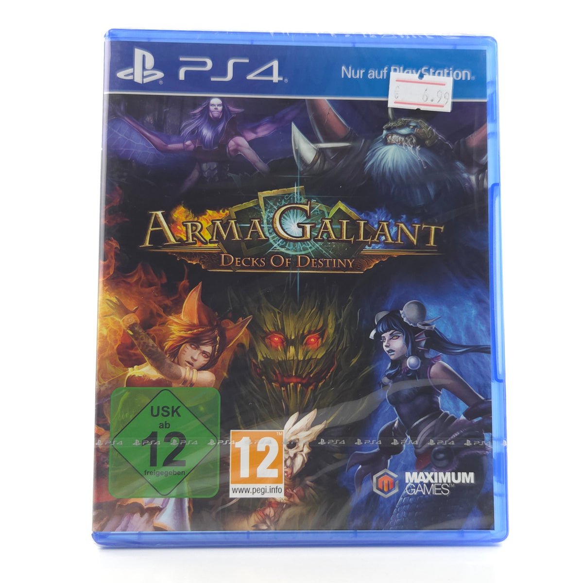 Playstation 4 Spiel Arma Gallant Neu Sealed PAL