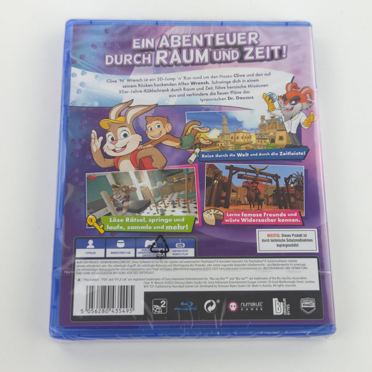 PlayStation 4 Spiel Clive N Wrench Neu OVP