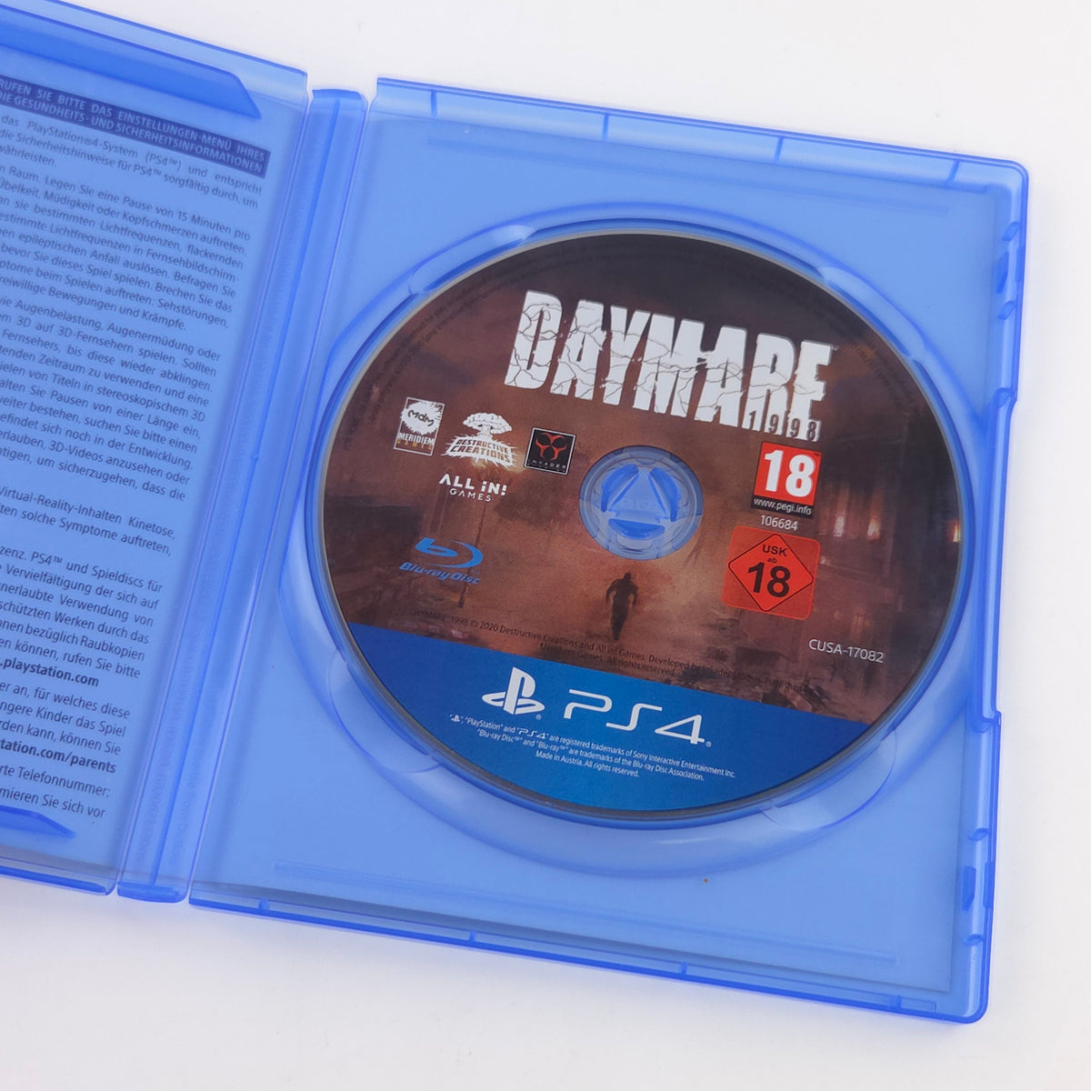 Sony Playstation 4 Spiel: Daymare 1998 Black Edition - PS4 OVP (PAL USK18)