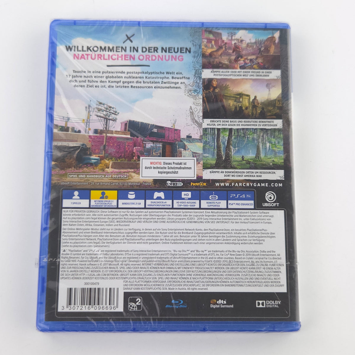 Playstation 4 Spiel Far Cry New Dawn OVP NEU